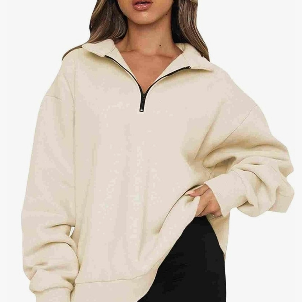 Quarter Zip Hoodie - Picture 1 of 2